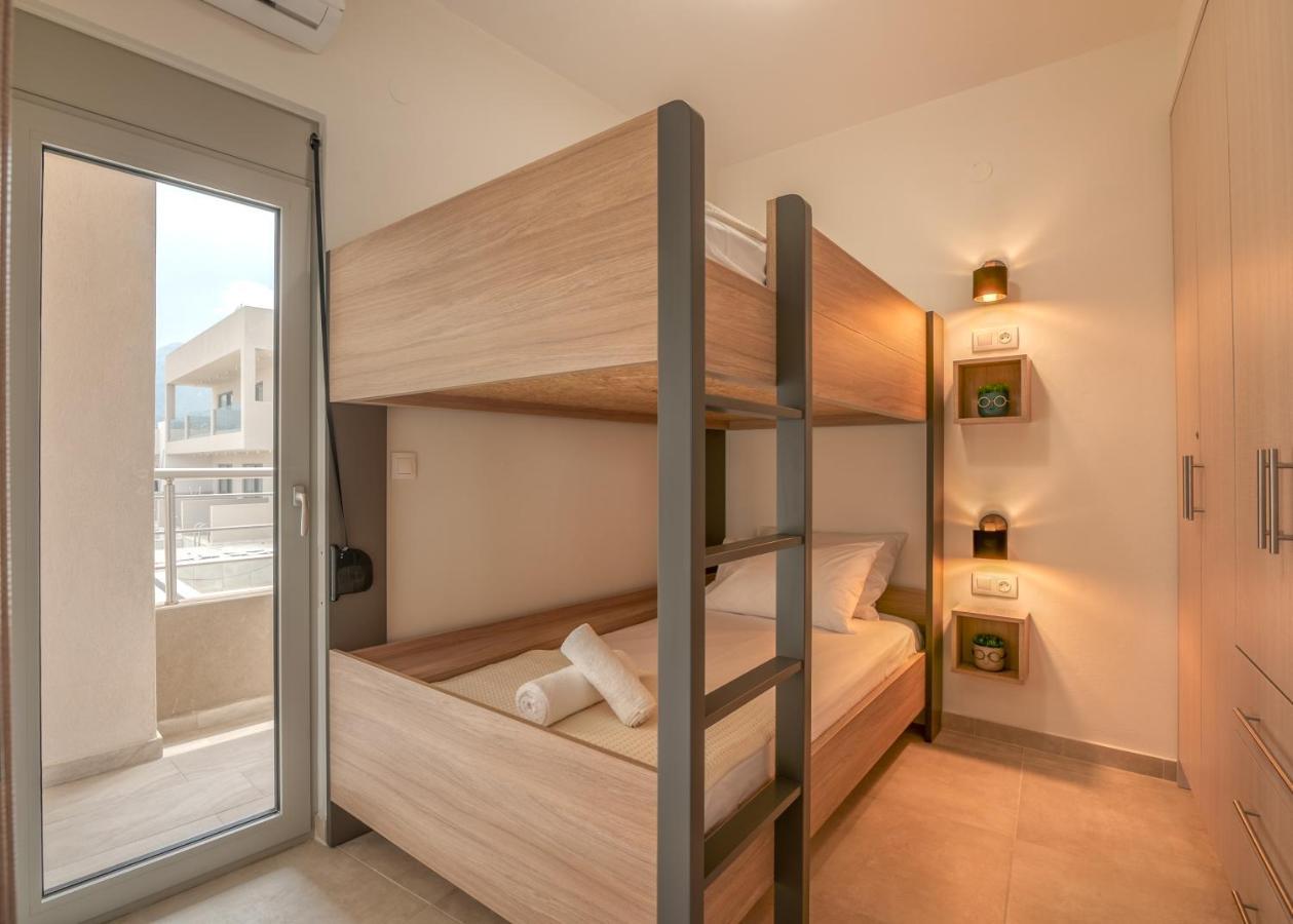 Ferienwohnung Romanza Kavros Paralia Kourna Exterior foto